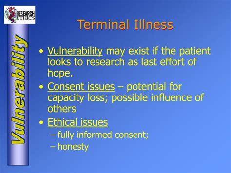 The Overwhelming Impact of Terminal Conditions on Individuals