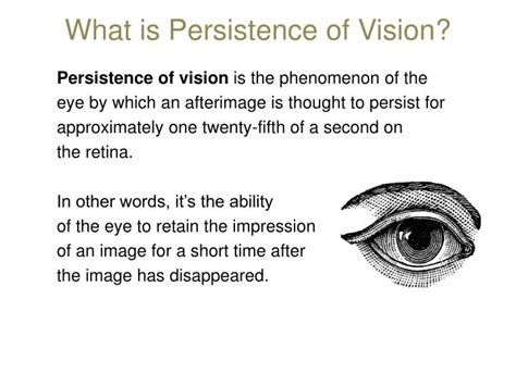 The Persistent Vision: Exploring the Symbolism