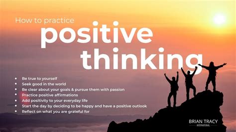 The Power of Optimistic Thinking: The Significance of a Favorable Mental Outlook