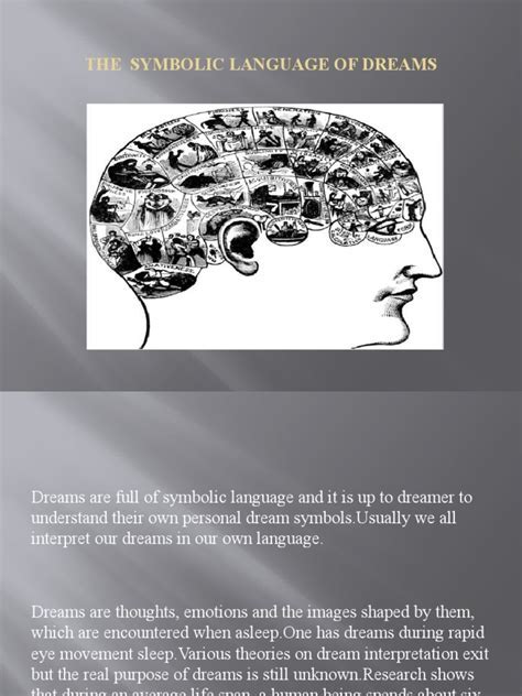 The Psychological Interpretation of Dreams: Decoding the Symbolic Language