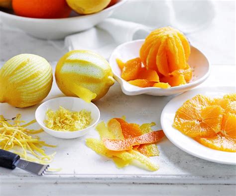 The Relationship between Citrus Rind and Culinary Customs