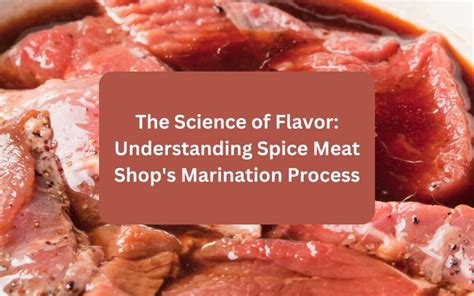 The Science of Marination: Unleashing Flavor in Your Meat