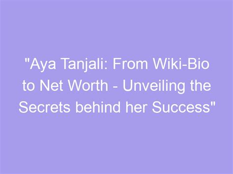 The Secrets Behind Aya's Success