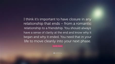 The Significance of Closure in Ending Relationships