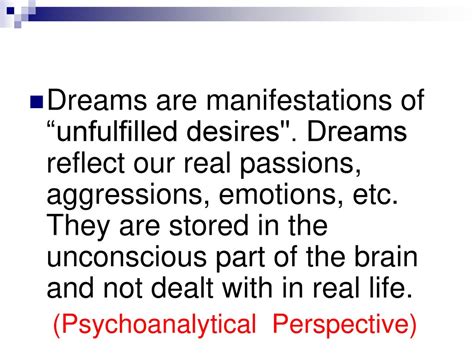 The Significance of Dream Examination: Discovering Our Unfulfilled Desires