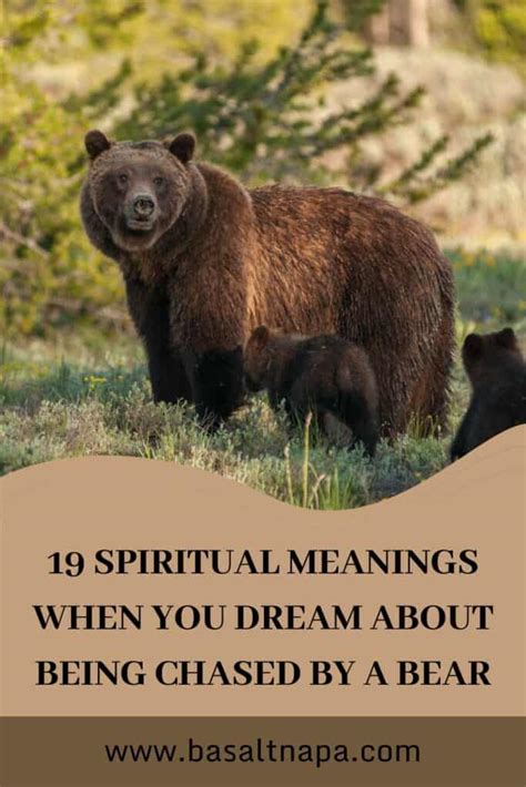 The Significance of Dreaming About Being Pursued By a Grizzly