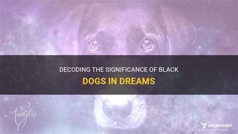 The Significance of Dreaming about a Tiny Ebony Canine