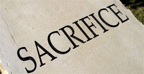 The Significance of Dreams Involving Sacrifice