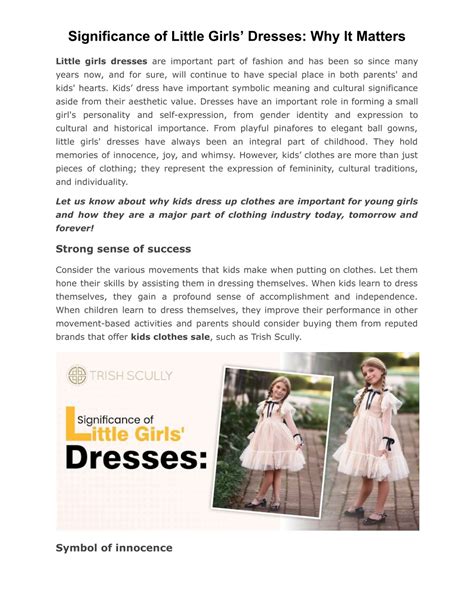 The Significance of Dressing Your Little One in Fashionable Attire