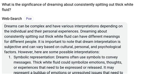 The Significance of Personal Experiences in Dreaming about Toxic Fluids