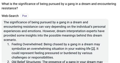 The Significance of Power and Domination in Gang Conflict Dreams