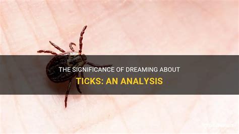 The Significance of Ticks on an Individual in the Realm of Dream Analysis