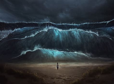 The Significance of Water Symbolism in Dreams Portraying Immense Tsunami Waves