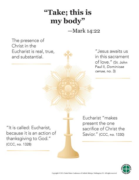 The Significance of the Eucharist in the Catholic Mass