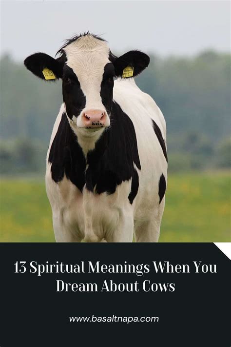 The Spiritual Significance of Cows in Dream Interpretations