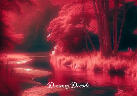 The Spiritual Significance of Crimson Hued Aquatic Visions