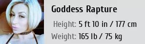 The Striking Height of Goddess Rapture