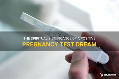 The Symbolic Meaning of a Positive Pregnancy Test: Hope, Joy, and Fulfillment