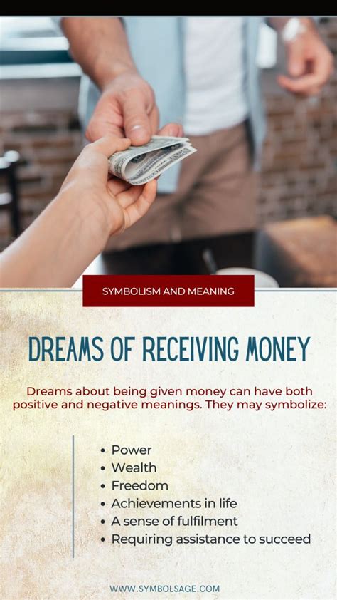 The Symbolic Significance of Dreaming about Receiving Wealth