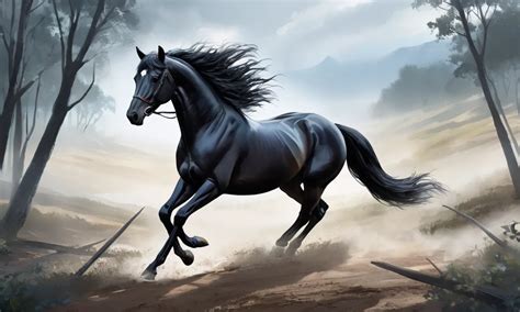 The Symbolism of Dreaming of a Dark Stallion