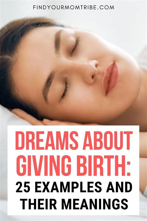 The Symbolism of Dreams About Giving Birth