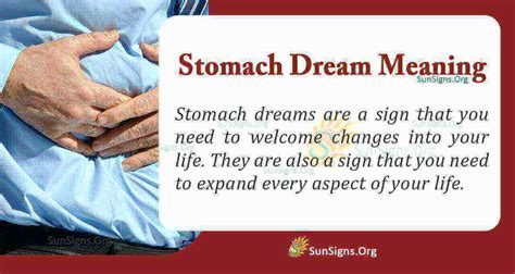 The Symbolism of the Stomach in Dream Interpretation