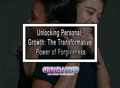 The Transformative Influence of Forgiveness: Embracing Release from Resentment