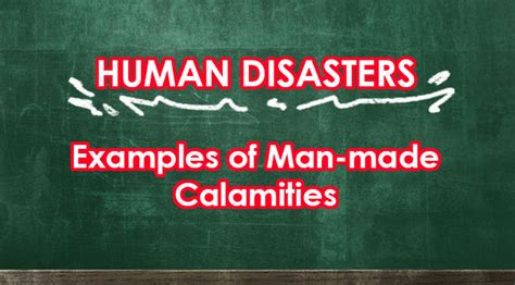 The Unforgiving Truth of Human-Caused Catastrophes