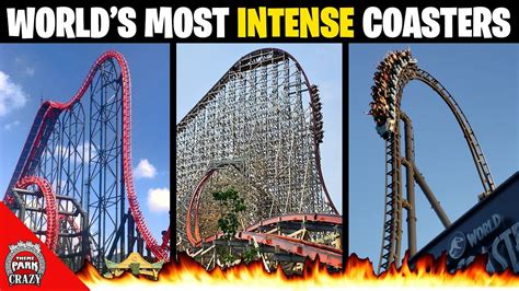 The World's Most Intense Roller Coasters: Hang On for These Record-Smashing Thrills