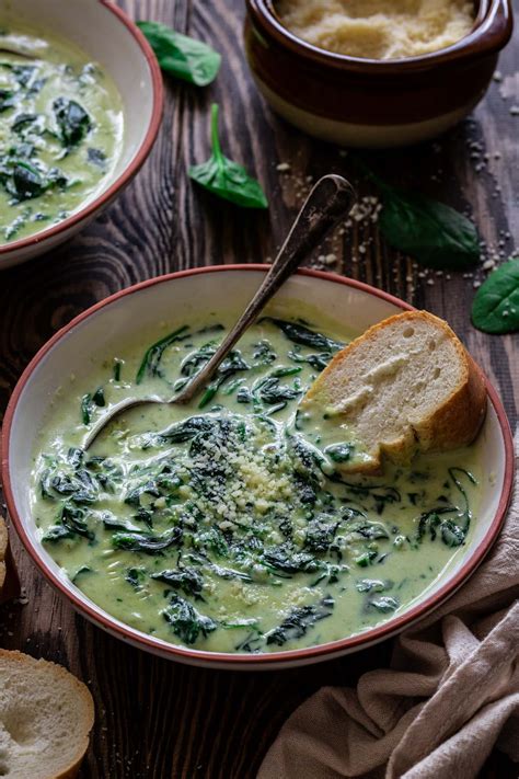 Traditional Spinach Soup with a Twist