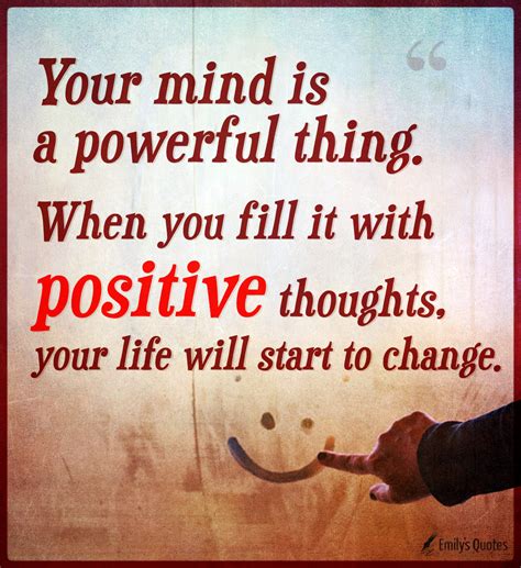 Understanding the Potency of Positive Thoughts