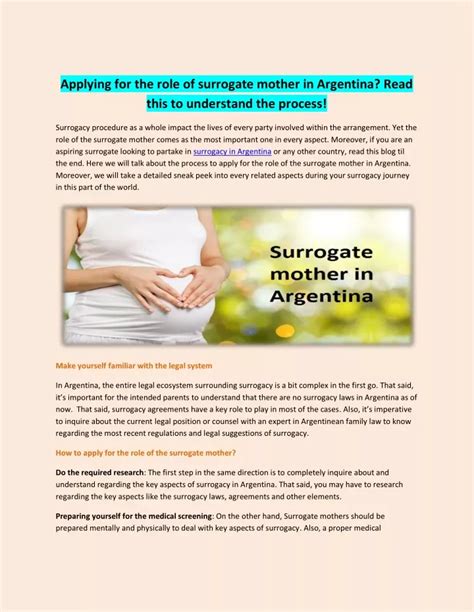 Understanding the Role of a Surrogate Mother