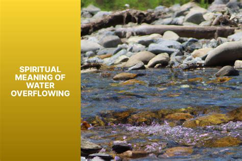 Unlocking the Symbolic Meanings of Fantasizing about an Overflowing Water Source