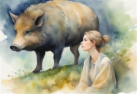 Unraveling the Impact of Emotions in Dreams featuring Fierce Boar Encounters