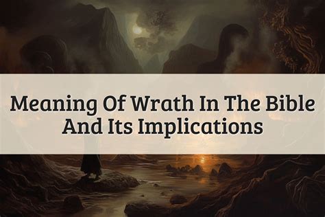 Unraveling the Symbolism of Wrath in Dreams