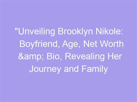 Unveiling Brooklyn Dare's Career Journey