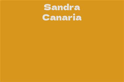 Unveiling Sandra Canaria's Net Worth and Assets