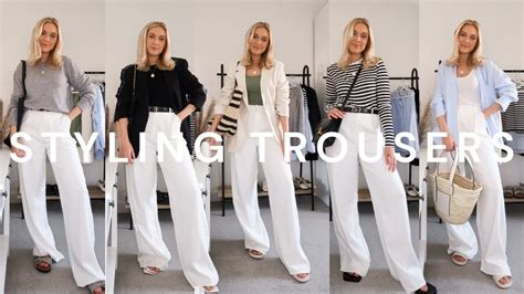 Versatile and Chic: Styling White Trousers for Any Occasion