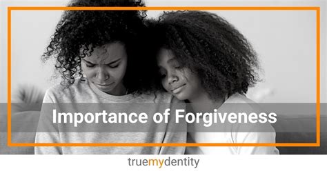 Why Forgiveness is Crucial for Achieving Redemption