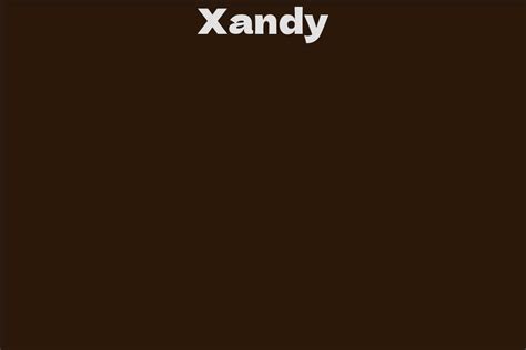 Xandy Net Worth: Earnings, Investments, Philanthropy